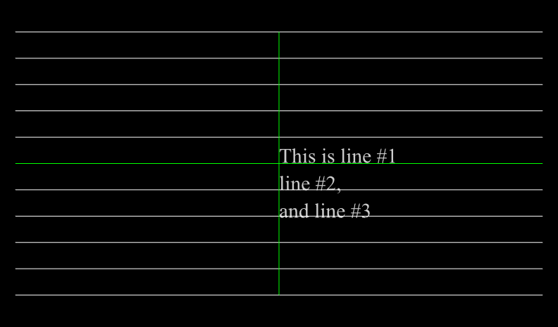 [1] default_fontstyle.x3d Test default FontStyle rendering